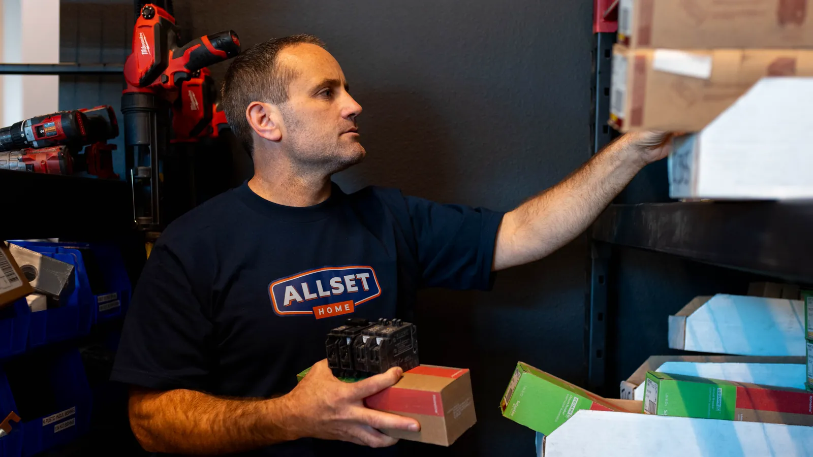 AllSet Home service van